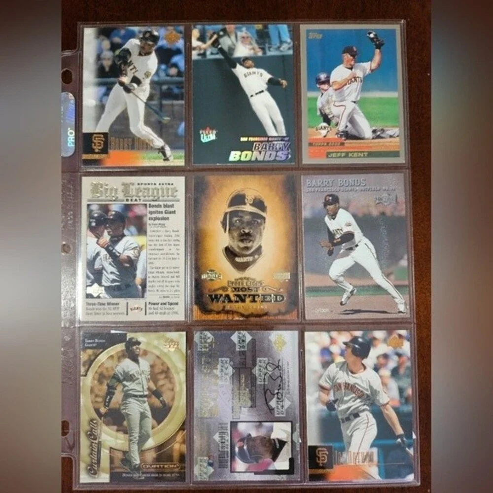 MLB San Francisco Giants Card Collection